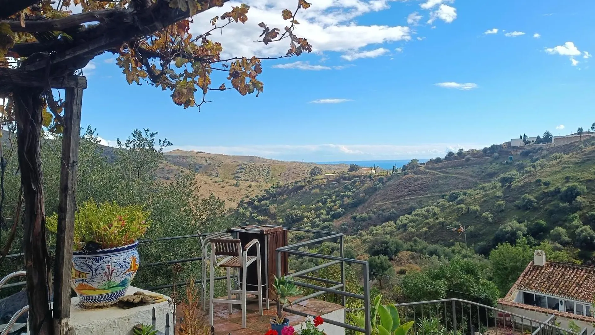 Casa Del Palmas - Charming Private Villa With 2 Bedrooms Moclinejo