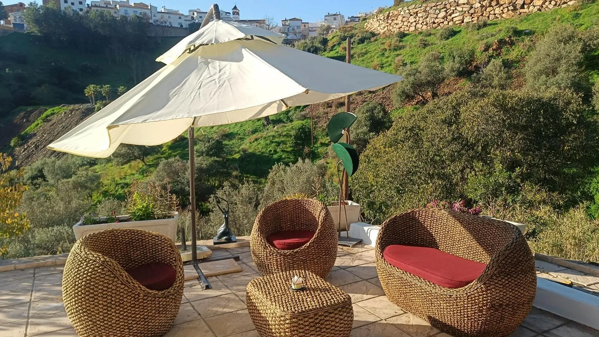 Casa Del Palmas - Charming Private Villa With 2 Bedrooms Moclinejo