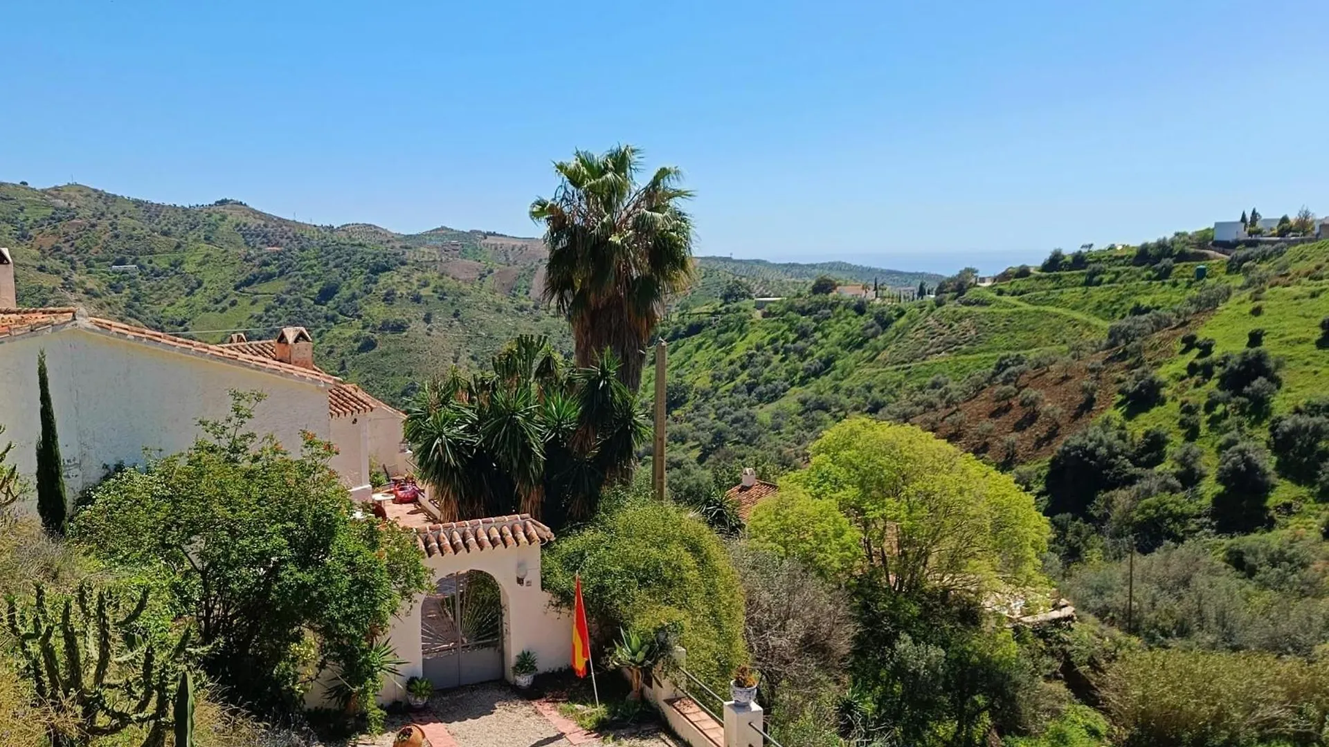 Casa Del Palmas - Charming Private Villa With 2 Bedrooms Moclinejo