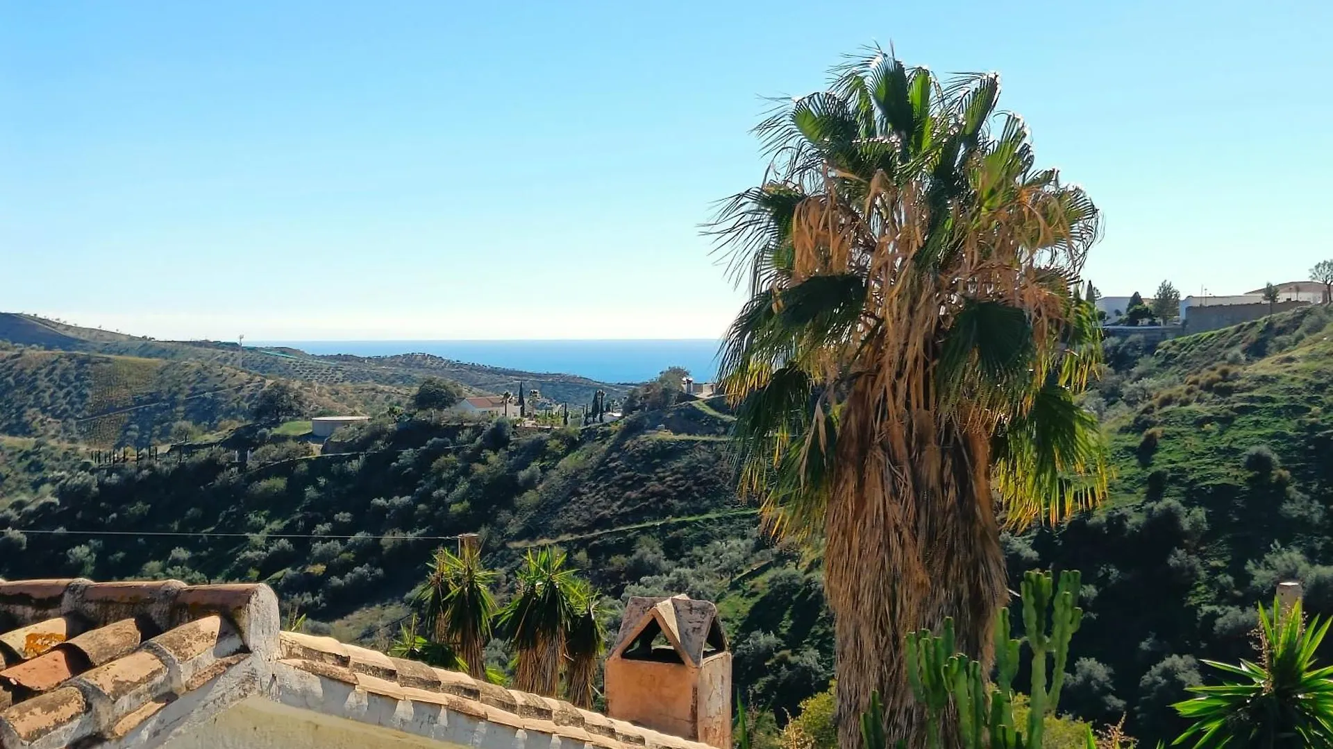 Casa Del Palmas - Charming Private Villa With 2 Bedrooms Moclinejo Spain
