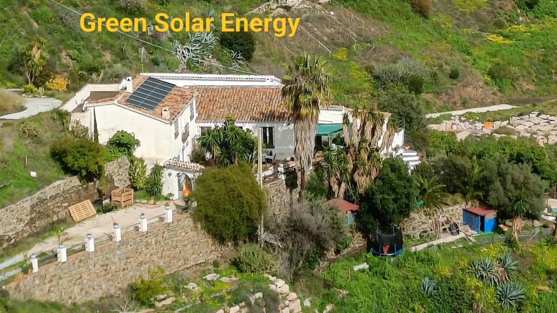 Casa Del Palmas - Charming Private Villa With 2 Bedrooms Moclinejo